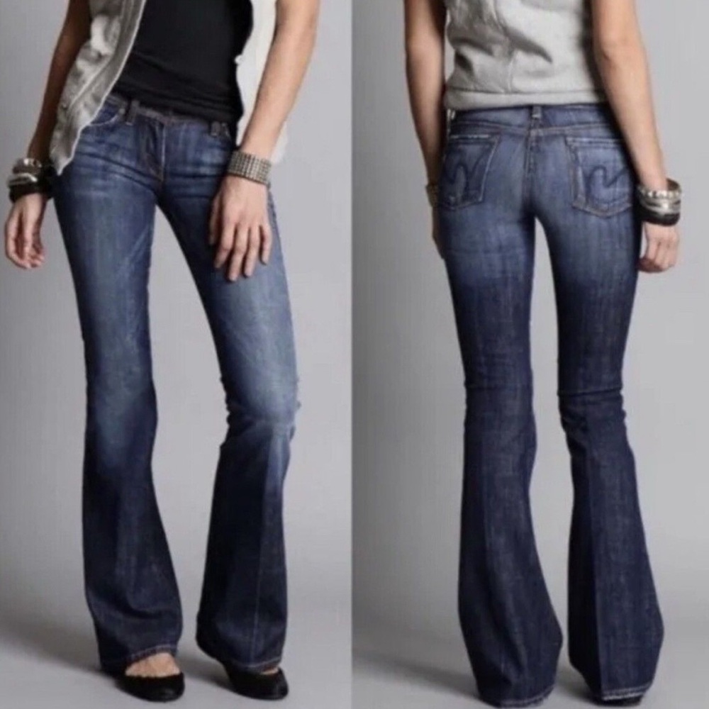 Citizens Of Humanity Blue Flare Jeans